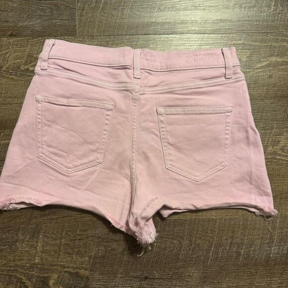Pink Victorias Secret Womens Power Pastel Pink Shorts Sz10 - Picture 4 of 4